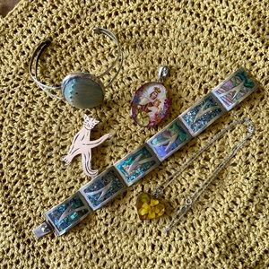 Silver Jewelry Lot | .925 Mexico | bracelet | necklace | brooch | pendant